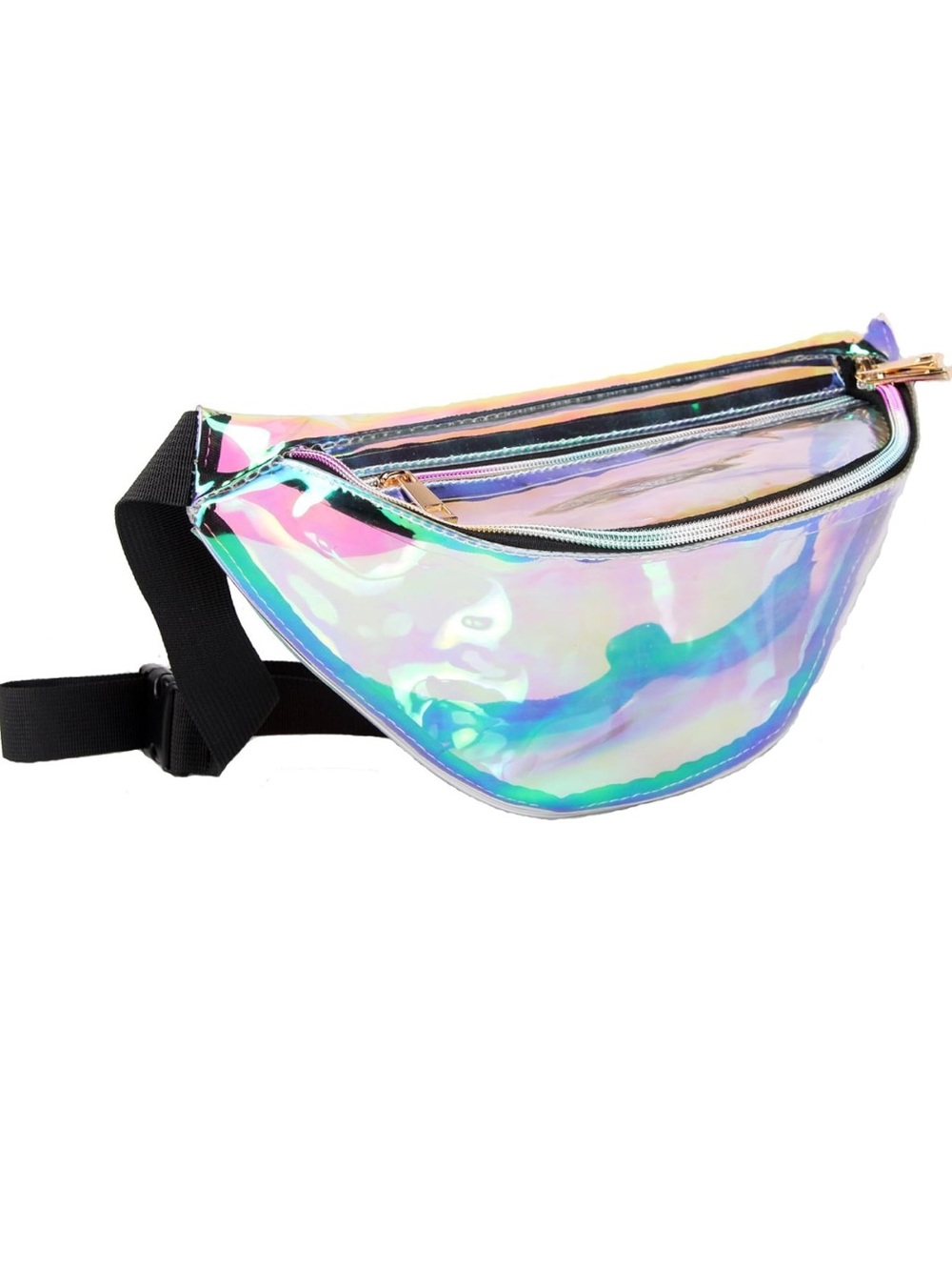 Iridescent Vinyl Fanny Pack